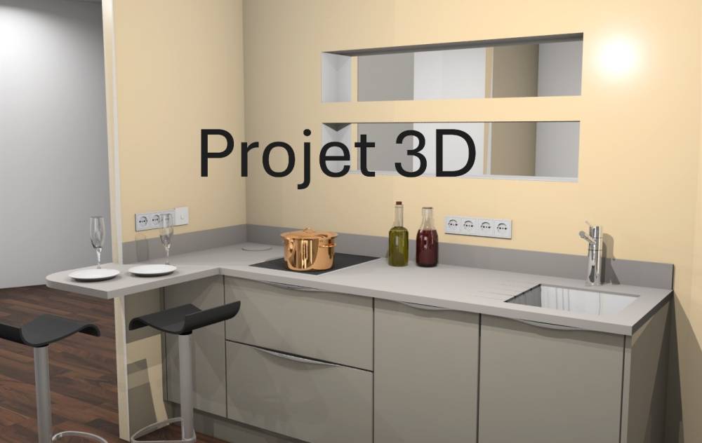Cuisine Teisseire IRIS Projet 3D